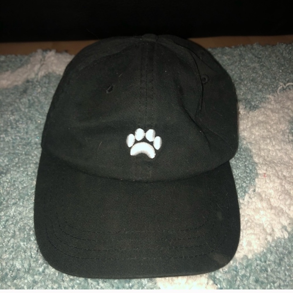 black PAWZ hat